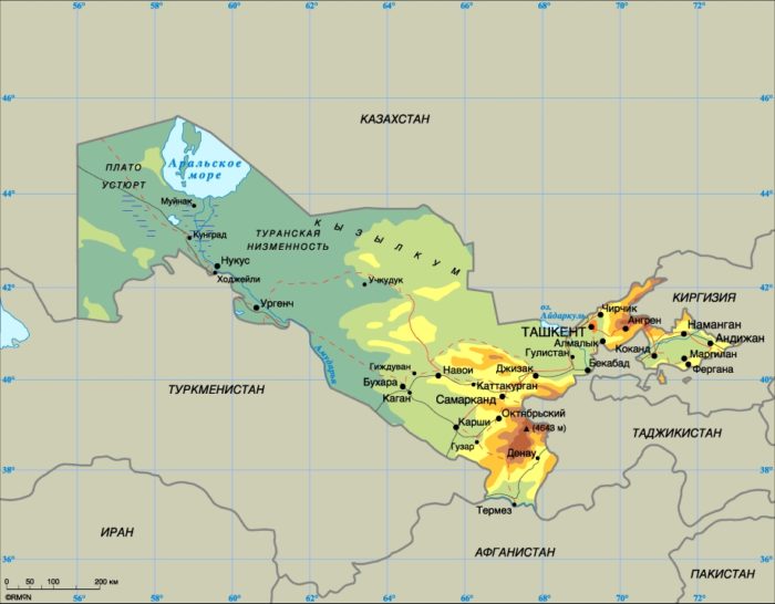 fizicheskaya karta uzbekistana e1585641133642
