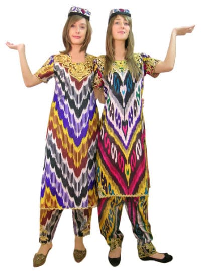 Национальная одежда узбеков фото