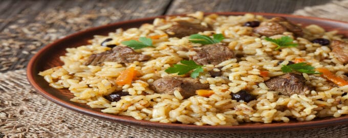 Казахский плов