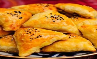 Узбекские пирожки с мясом